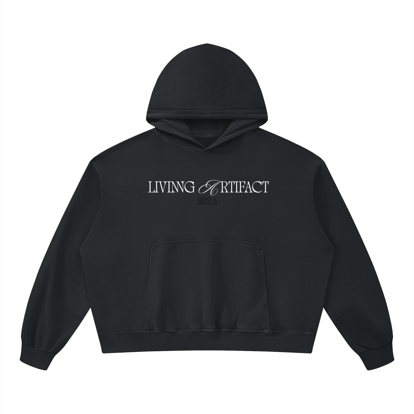 Boxy Vintage Washed Hoodie