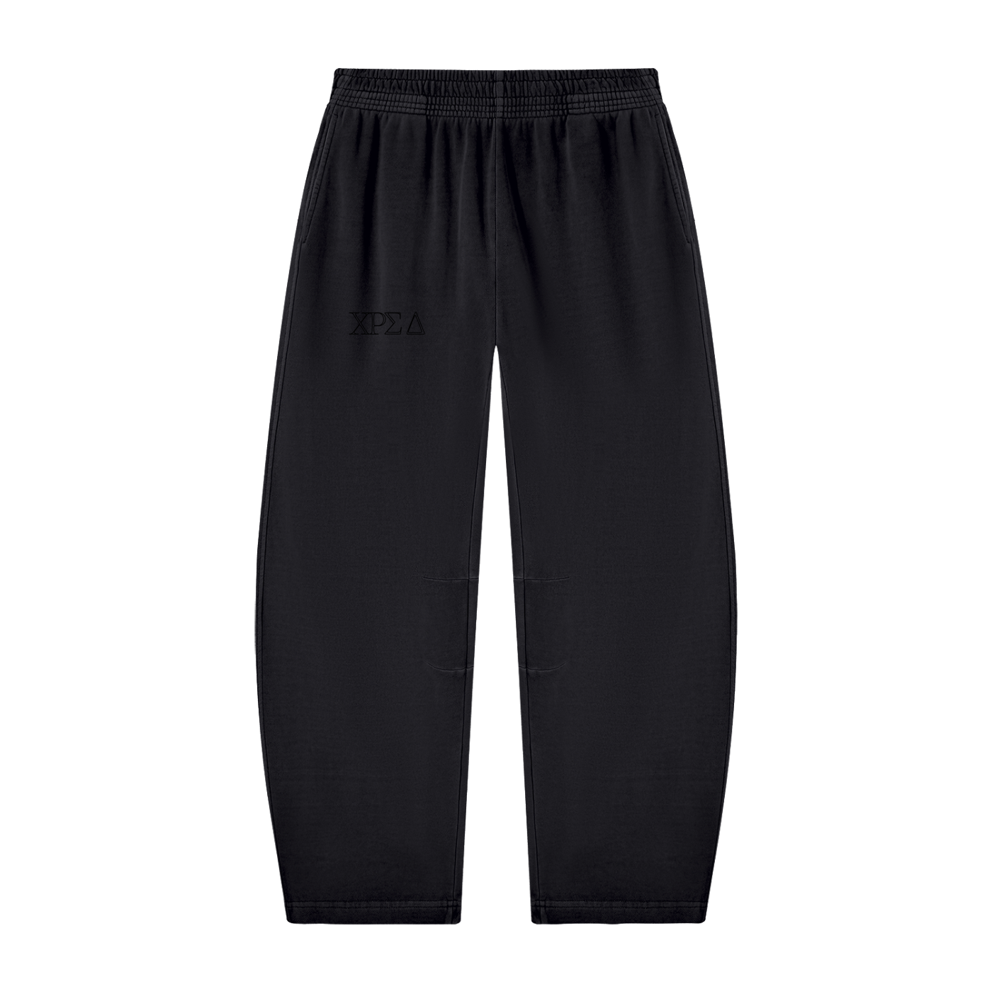 Vintage Washed Barrel Leg Sweatpants