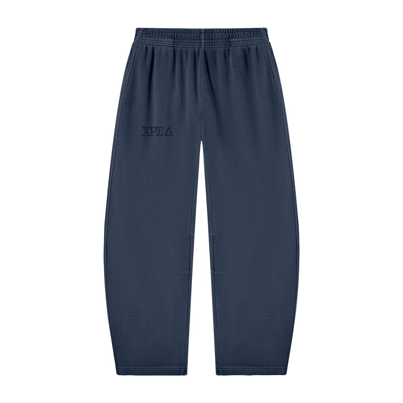 Vintage Washed Barrel Leg Sweatpants