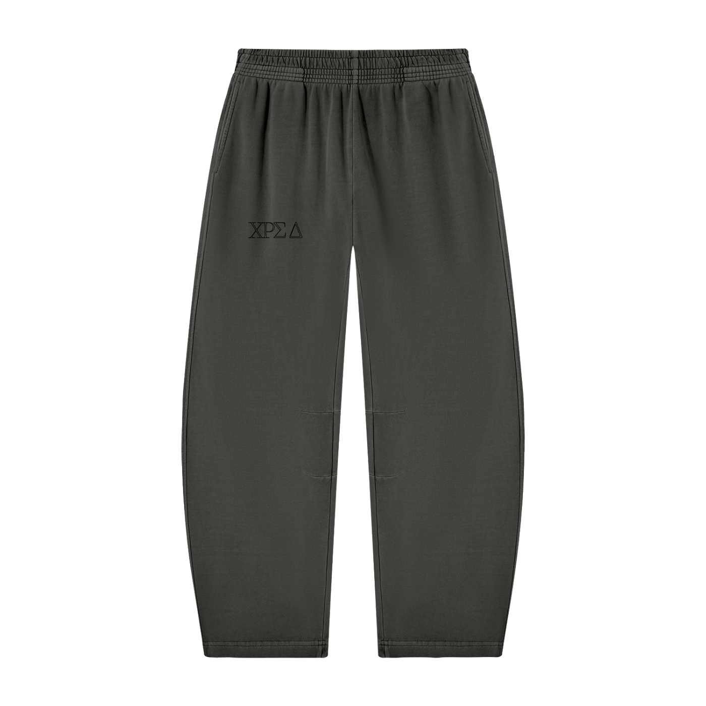 Vintage Washed Barrel Leg Sweatpants