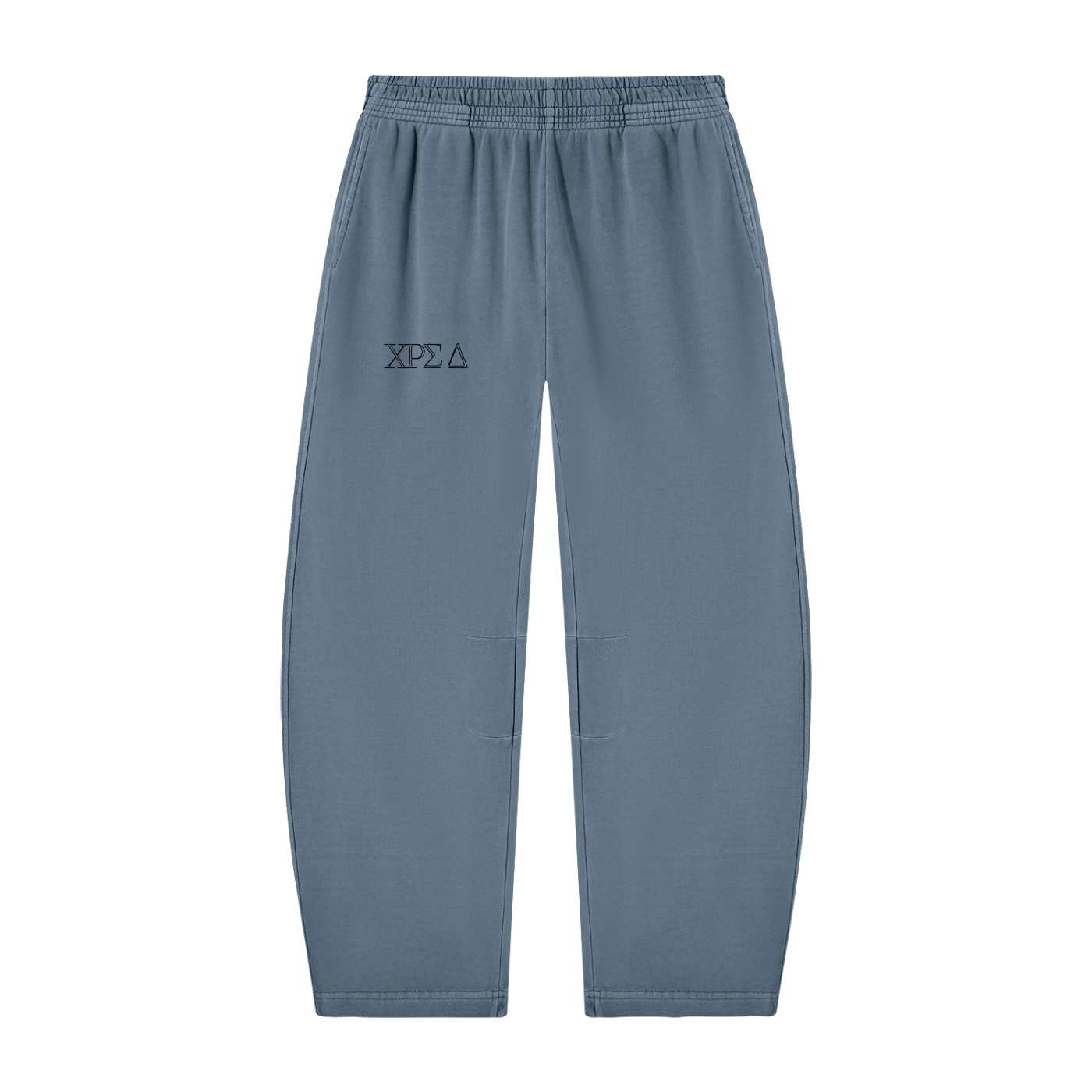 Vintage Washed Barrel Leg Sweatpants