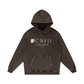 Snow Washed Loose Cotton Hoodie