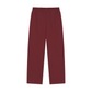 Solid Color Straight-Leg Sweatpants
