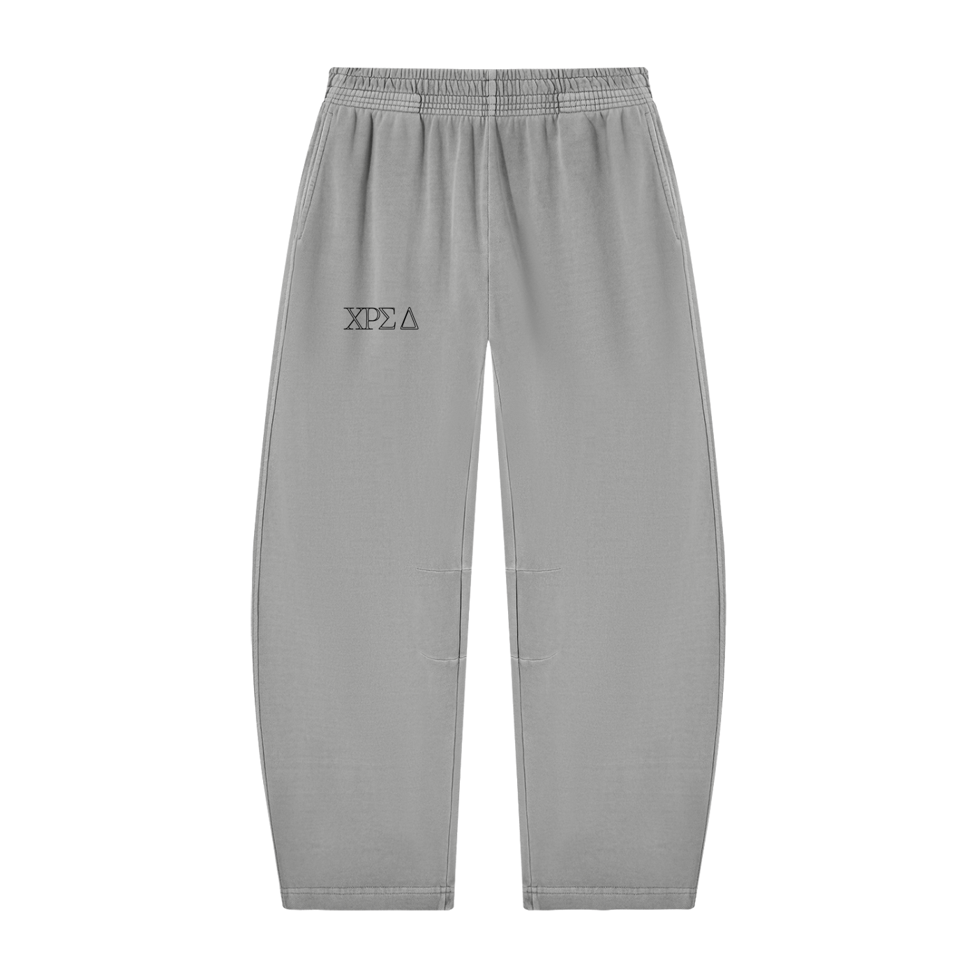 Vintage Washed Barrel Leg Sweatpants